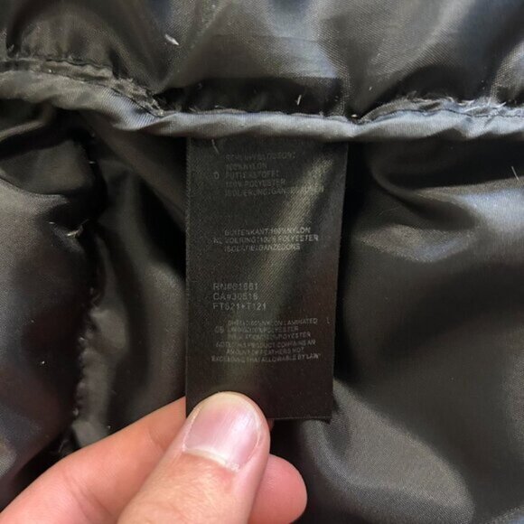 Black Retro Nuptse 700 North Face Puffer - Picture 5 of 7